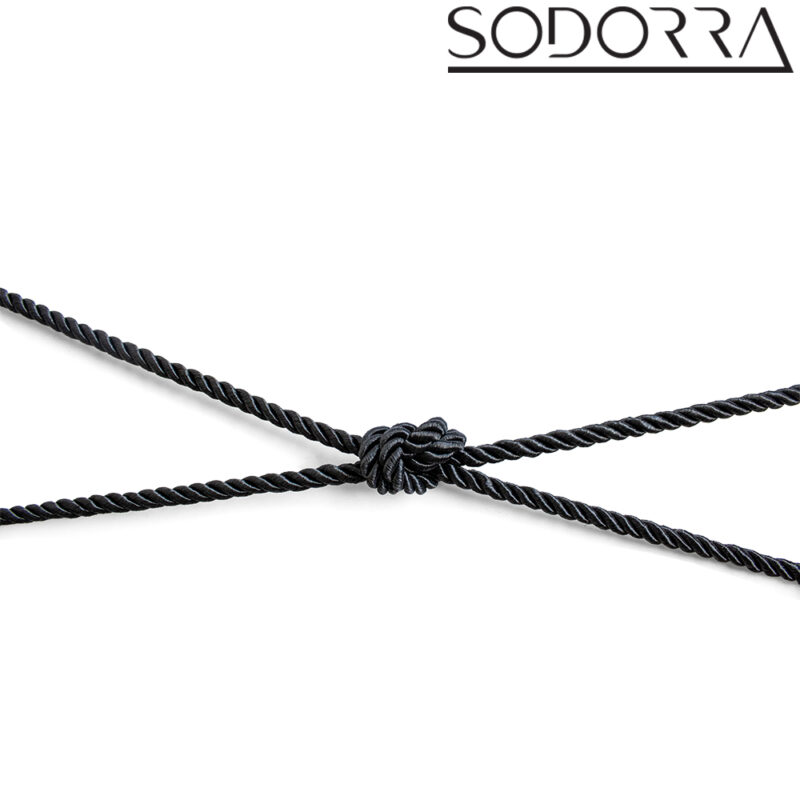 SODORRA Bondage Rope Black 10 m. - Afbeelding 8