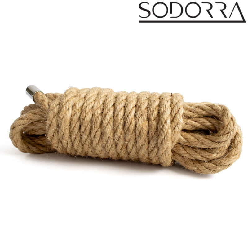 SODORRA Bondage Hemp Rope 5 m. - Afbeelding 4