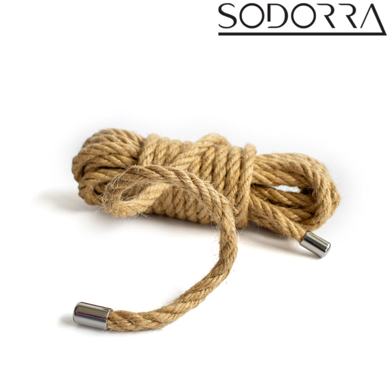 SODORRA Bondage Hemp Rope 5 m. - Afbeelding 5