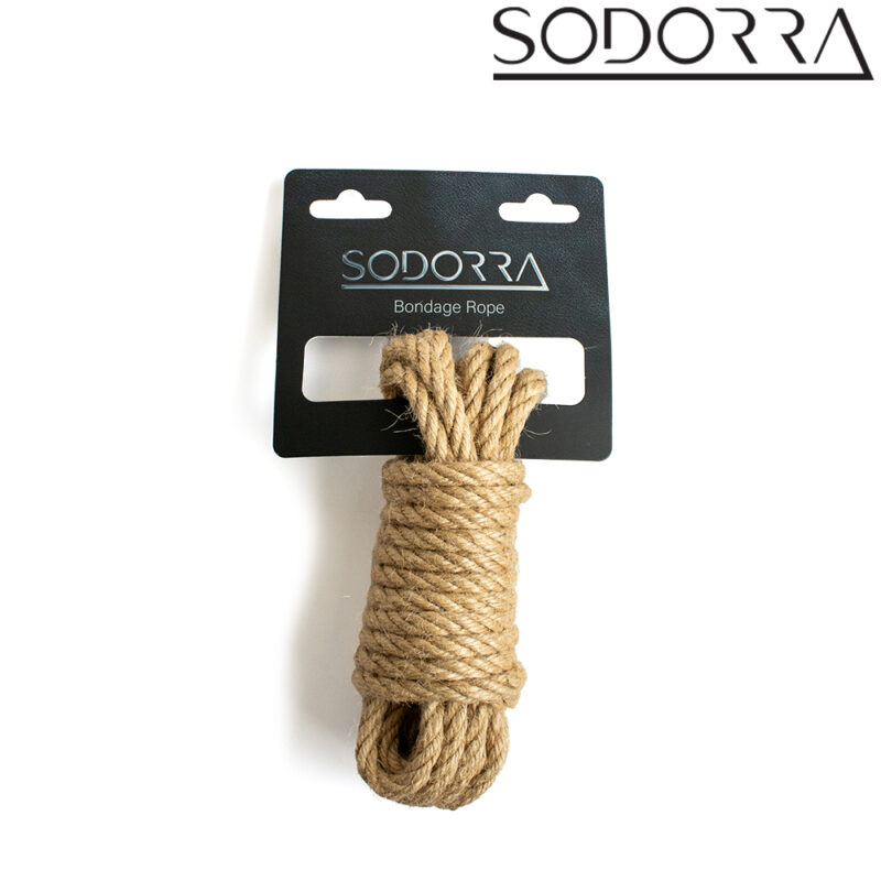 SODORRA Bondage Hemp Rope 5 m. - Afbeelding 2