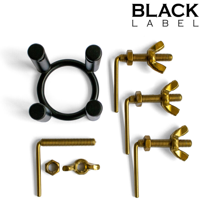 4-Way Urethral Stretcher Black/Gold - Afbeelding 2
