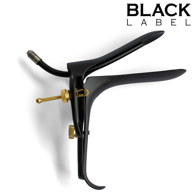 Cusco Speculum w. Lube Tube Black/Gold - Afbeelding 3