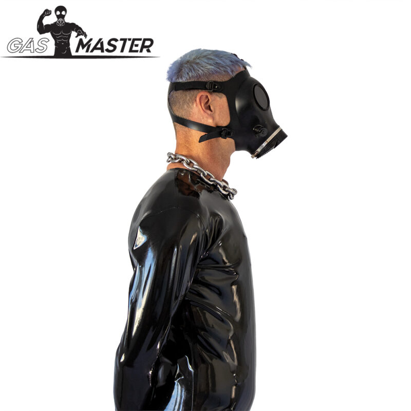 GASMASTER Alien Gas Mask Polarized Lenses + Metal Eye Caps - Afbeelding 3