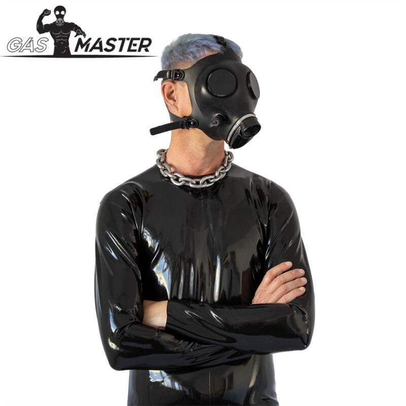 GASMASTER Alien Gas Mask Polarized Lenses + Metal Eye Caps - Afbeelding 6