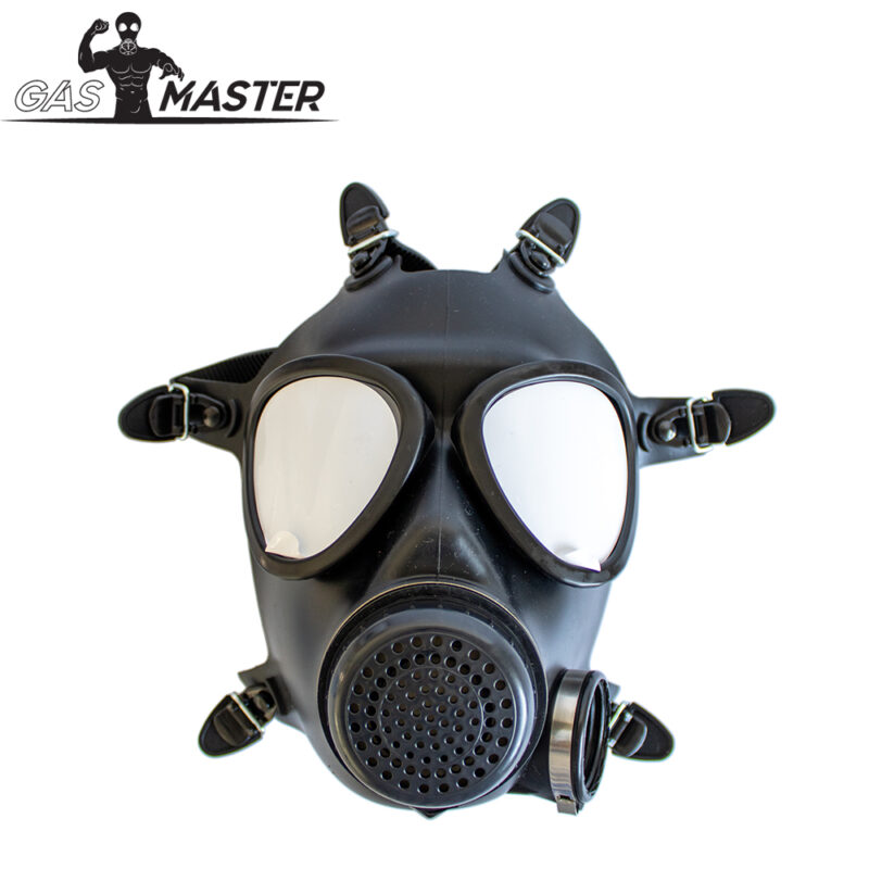GASMASTER Army Gas Mask w Black Lenses - Afbeelding 7