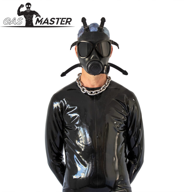 GASMASTER Army Gas Mask w Black Lenses - Afbeelding 2