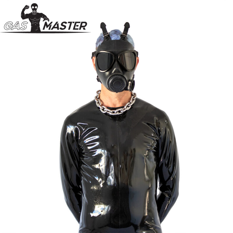 GASMASTER Army Gas Mask w Black Lenses - Afbeelding 3
