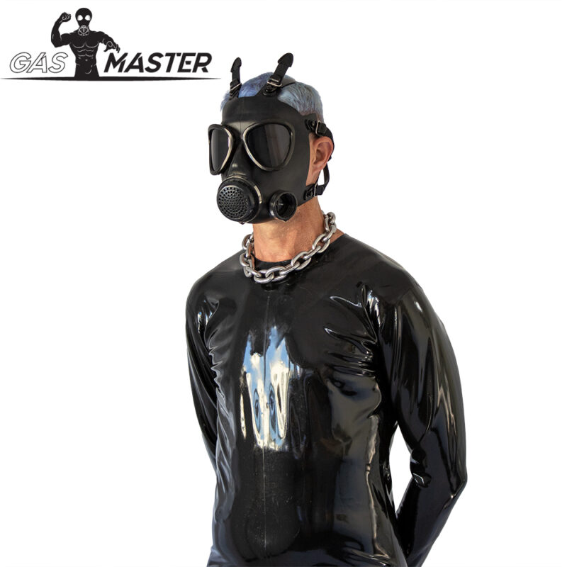 GASMASTER Army Gas Mask w Black Lenses - Afbeelding 4