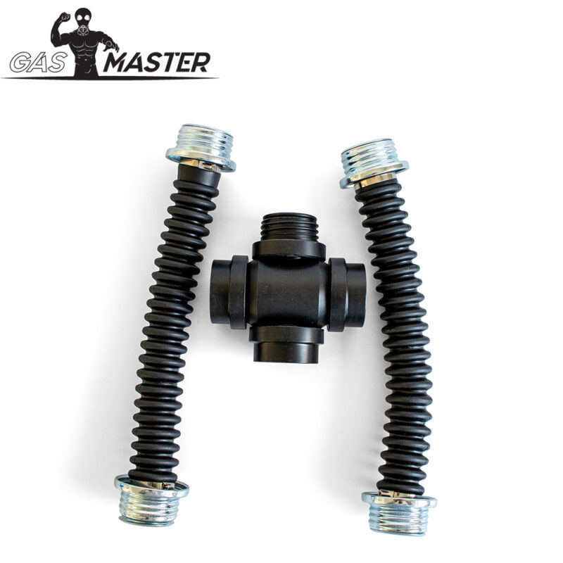 GASMASTER RD40 Gas Mask Cross Adapter w. Hoses - Afbeelding 6