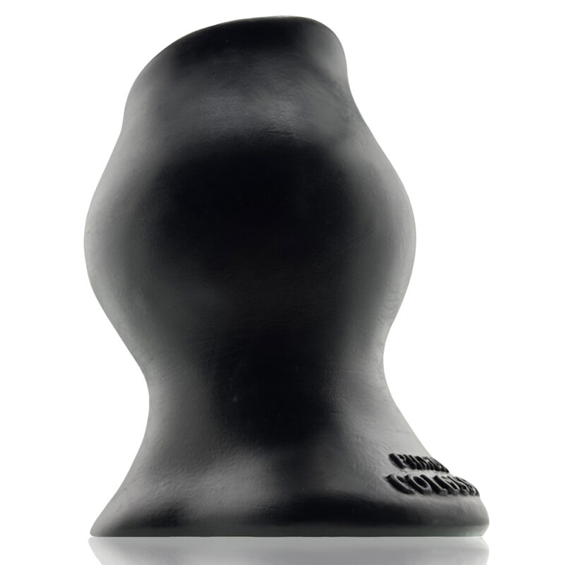 [SIL] COLOSSUS Pighole Tunnel Plug XXXXL Black - Afbeelding 5