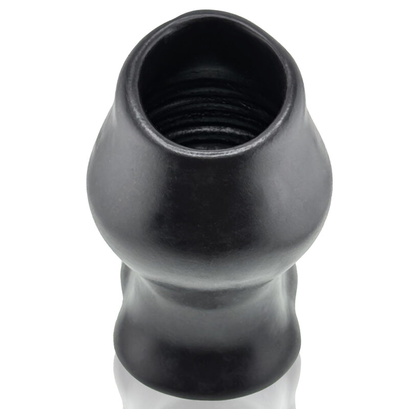 [SIL] COLOSSUS Pighole Tunnel Plug XXXXL Black - Afbeelding 2
