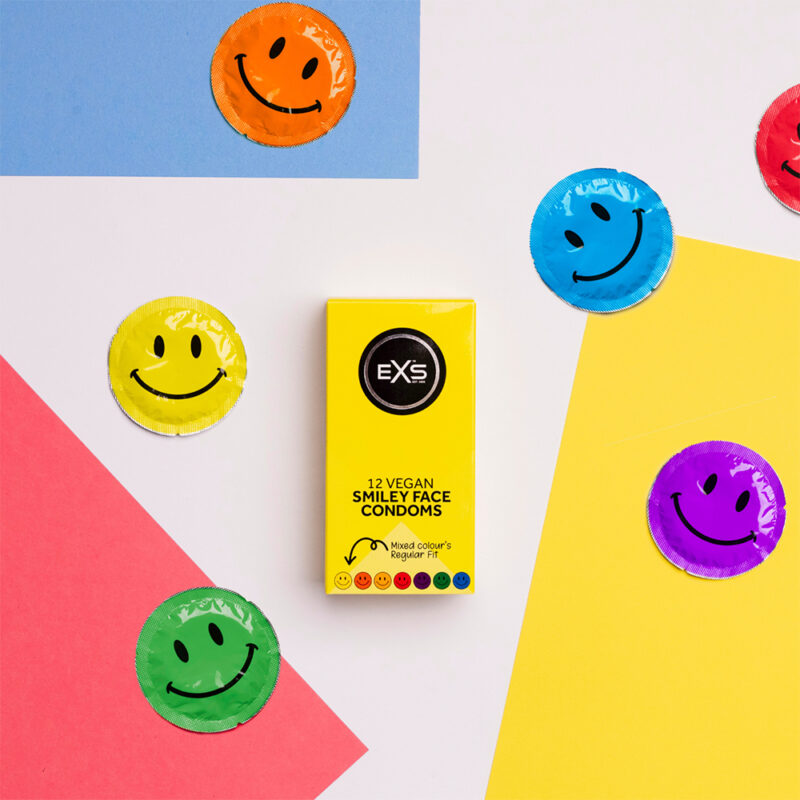 EXS Smiley Condoms 12 x 54 mm - Afbeelding 3