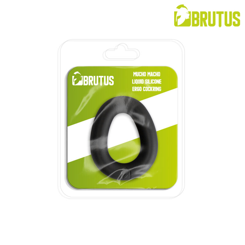 BRUTUS MUCHO MACHO Hypersoft Silicone Ergo Cockring - Afbeelding 8