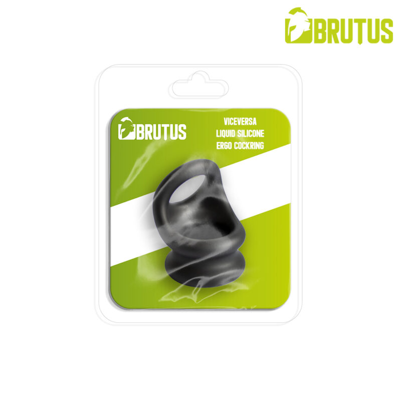 BRUTUS VICEVERSA Hypersoft Silicone Cock and Ball Ring - Afbeelding 9