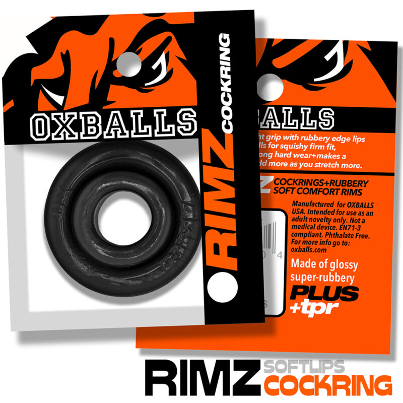 Oxballs RIMZ Softlips Cockring Black - Afbeelding 6
