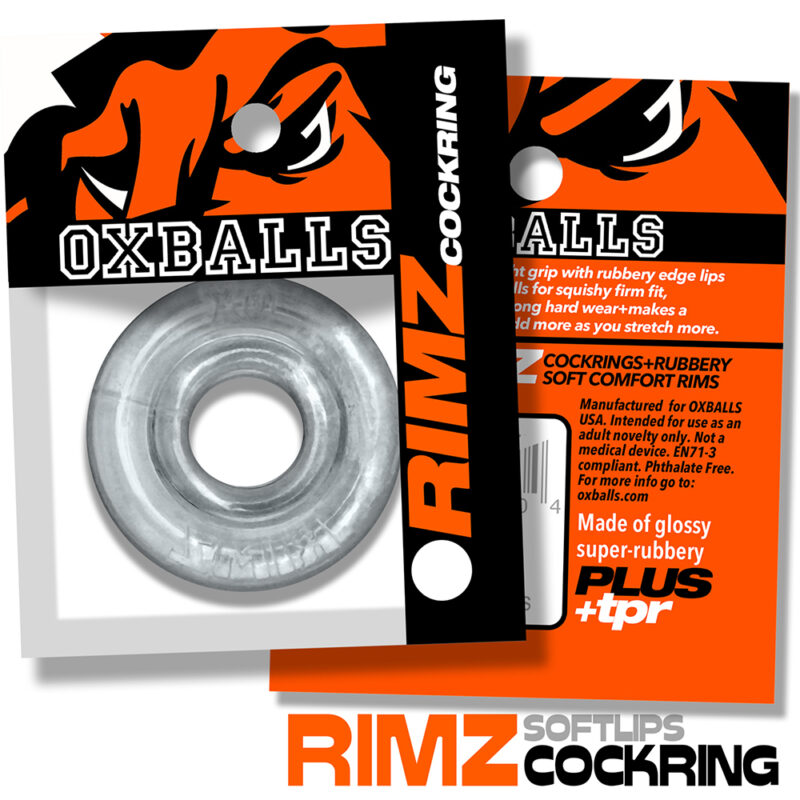 Oxballs RIMZ Softlips Cockring Clear - Afbeelding 5