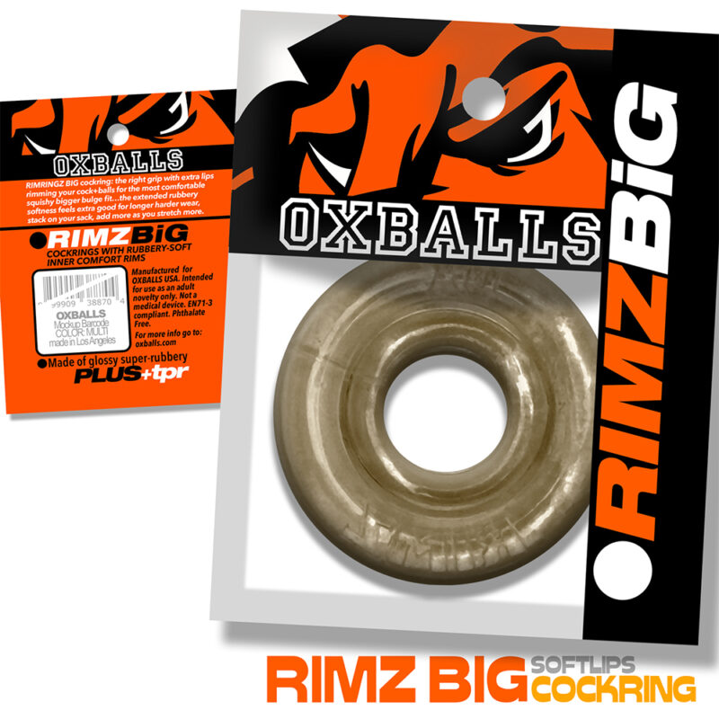 Oxballs RIMZ BIG Softlips Cockring Storm - Afbeelding 5