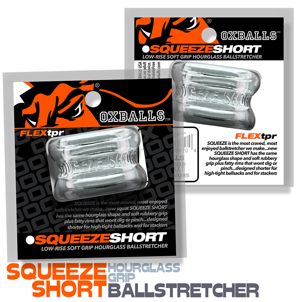 Oxballs SQUEEZE SHORT Ballstretcher Clear - Afbeelding 5