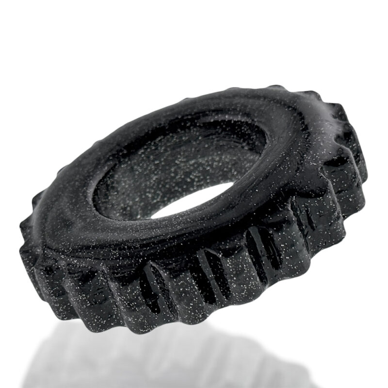 Oxballs PLUSHY Cockring Black Mica - Afbeelding 3
