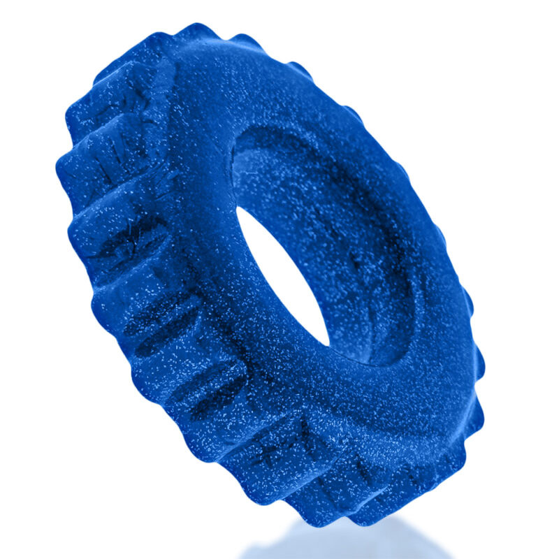 Oxballs PLUSHY Cockring Blue Fire - Afbeelding 2
