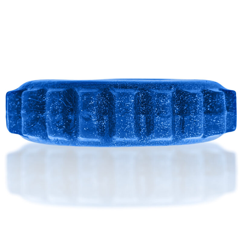 Oxballs PLUSHY Cockring Blue Fire - Afbeelding 4