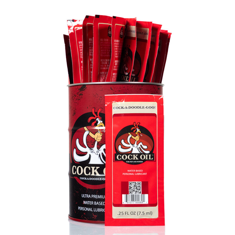 COCK OIL Metal Drum With 25 Sachets - Image 3