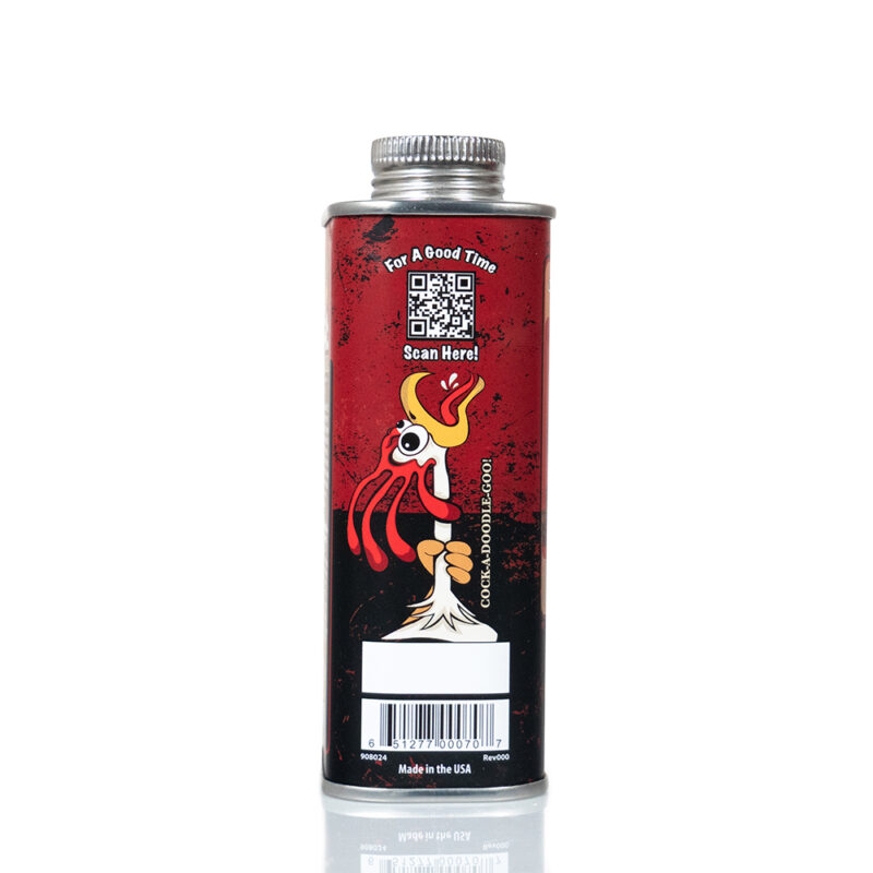 COCK OIL Water Based Lubricant Metal Can 9 oz / 266 ml - Afbeelding 3