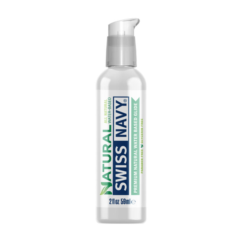 Swiss Navy Natural Water Based Lubricant 2 oz / 59 ml
