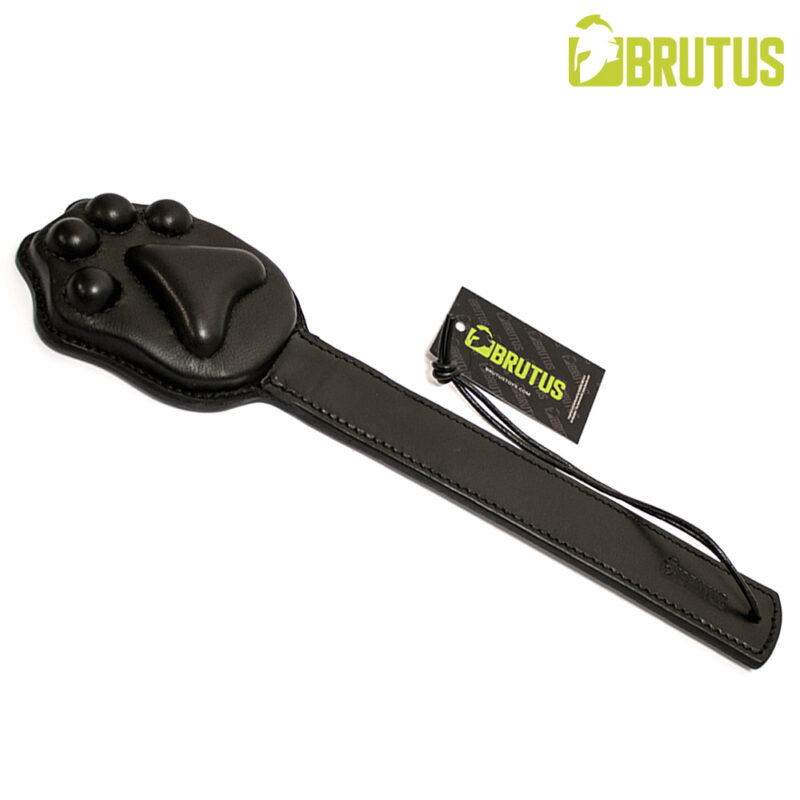 BRUTUS Leather Puppy Trainer Paddle