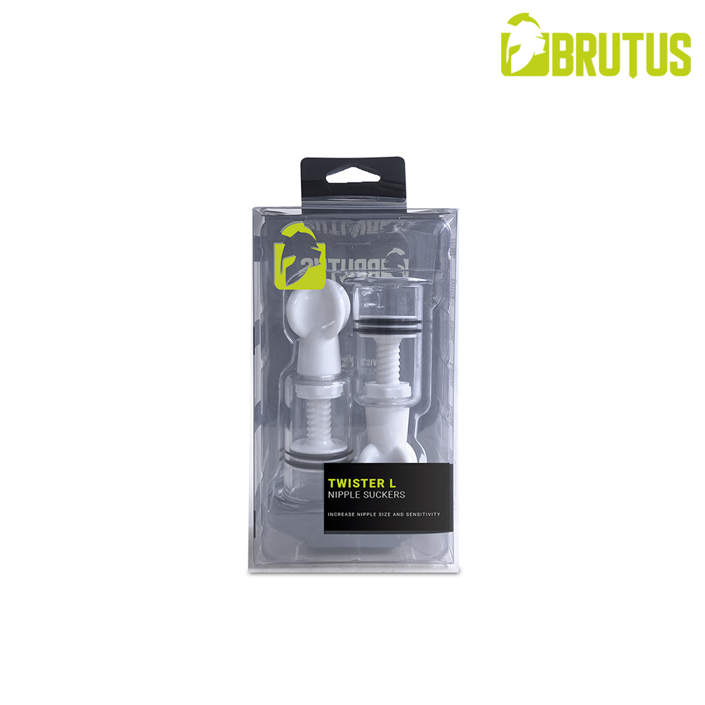 BRUTUS Get BIGGER Twister Nipple Suckers L - Afbeelding 5